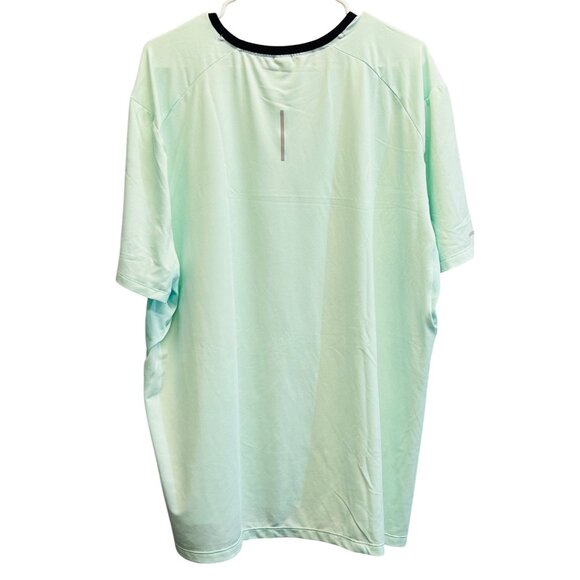 Xersion Mens Mint Green Performance T-Shirt XXL 88% Polyester 12% Spandex - Picture 2 of 3